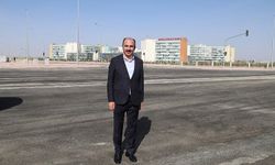 Başkan Altay'dan Şehir Hastanesi Köprülü Kavşağı'na inceleme