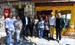 Cemil Tugay Karaburun'un köylerini ziyaret etti