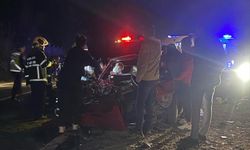 Karabük'te iki otomobil çarpıştı, 2 kişi yaralandı