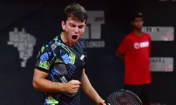Milli tenisçi Ergi Kırkın Brezilya'da şampiyon oldu