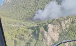 Antalya'da korkutan orman yangını!