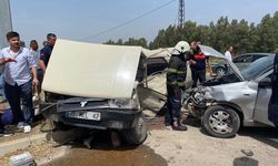 İki otomobilin çarpıştığı kazada yedi kişi yaralandı