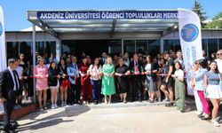 Akdeniz Üniversitesi'nde öğrenciler için üç merkez açılışı