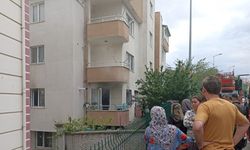 Apartman dairesindeki yangın, hasara neden oldu