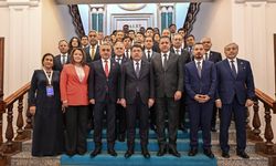 Bakan Tunç, Türk cumhuriyetlerinin baro birliği başkanlarını kabul etti