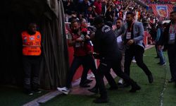 Kayserispor-Konyaspor maçında gergin anlar
