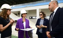 Başkan Kınay'dan AGSM'ye teftiş: Bölgenin en büyük spor tesisi olacak