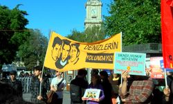 Üç Fidan Taksim'den Dolmabahçe'ye anıldı