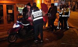 Edirne'de uyuşturucu ile yakalanan motokurye gözaltında
