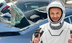Gezeravcı Ölümden döndü! Uzaya çıktı ama Türkiye trafiğinde kaza yaptı