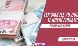 Tek SMS ile 70.000 TL Kredi Fırsatı! PTT'den Acil Destek