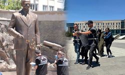 Atatürk Anıtı'na saldırmıştı... Açıklaması pes dedirtti!