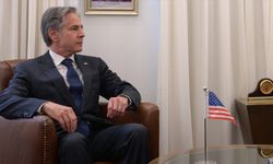 ABD Dışişleri Bakanı Blinken, Tel Aviv'de İsrail muhalefet liderleri Gantz ve Lapid ile bir araya geldi