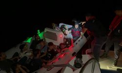 Fethiye açıklarında 12 kaçak göçmen yakalandı