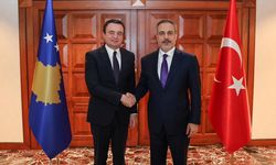 Fidan, Kosova Başbakanı Kurti ile bir araya geldi