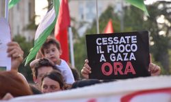 İsrail'in Refah'taki saldırılarına Roma'da protesto