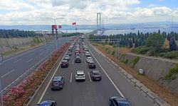 Osmangazi Köprüsü'nde bayram yoğunluğu!