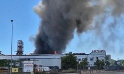 Tuzla'da fabrika yangını!