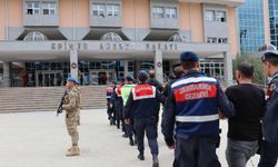 Jandarma terörle mücadelede 16 kişiyi yakaladı!