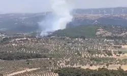 Bergama'da korkutan orman yangını!