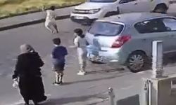 Yola fırlayan çocuğa otomobil çarptı