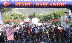 15 Temmuz Şehitlerini Anma Ulusal Bisiklet Yol Yarışı Muğla'da başladı