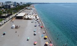 Antalya'da yüksek nem ve sıcak bunalttı