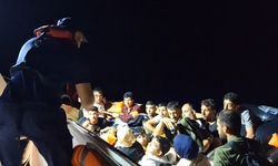 Bodrum açıklarında 29 düzensiz göçmen kurtarıldı, 18 göçmen yakalandı
