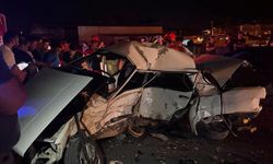 Fethiye'de iki otomobil çarpıştı, 1 kişi öldü, 3 kişi yaralandı