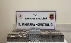 Batman’da bin 10 paket kaçak sigara ele geçirildi