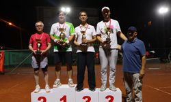 Burdur'da 15 Temmuz Veteran Tenis Turnuvası