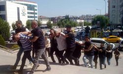 Çerkezköy'de suç örgütü operasyonunda yakalanan 8 kişi adliyede