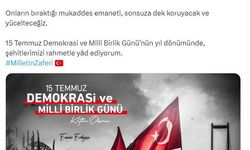 Emine Erdoğan'dan '15 Temmuz'  paylaşımı