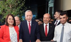 Erdoğan, resmi öğle yemeğine katıldı