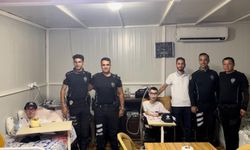 Hatay’da motosikletli polislerden anlamlı ziyaret