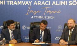 Samsun’da 2 milyar TL ihaleli 10 yeni tramvay için sözleşmeler imzalandı