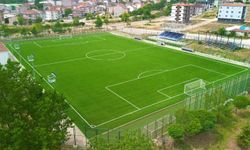 İnegöl'de Yeniceköy Futbol Sahası yenilendi