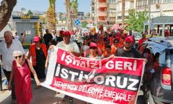 AKP'li Menemen Belediyesiİşçilerine Biber Gazlı Müdahale