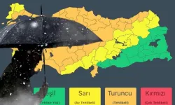 Meteoroloji'den 14 Kent İçin Sarı ve Turuncu Kodlu Uyarı