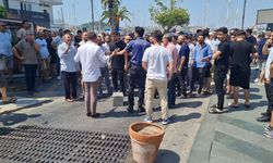 Bodrum'da esnaf, taklit ürün denetimine karşı yolu kapattı