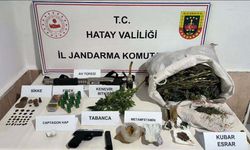 Hatay’da jandarmadan uyuşturucu operasyonu