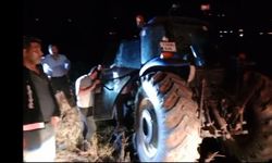 Şırnak’ta sulama kanalına devrilen traktörün sürücüsü yaralandı