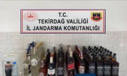 Tekirdağ’da sahte içki ele geçirildi