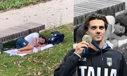Paris'te sporcular barınma sorunu yaşıyor! Altın madalyalı yüzücü parkta uyudu
