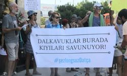 Datça'da 'Dalkavuk' Eylemi