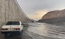 Sağanak nedeniyle fıstıklar su altında kaldı