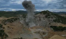 Çanakkale'de asırlık top mermisi bulundu!