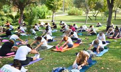 Hareketlilik Haftası’na yoga ve pilatesli karşılama