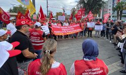 Polonez işçilerinden ters kelepçe protestosu: 'Muhatap arıyoruz!'