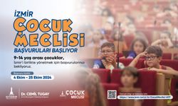 İzmir Çocuk Meclisi başvuruları başlıyor!